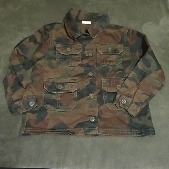 Wrangler Boys Camouflage Army Fatigue 
